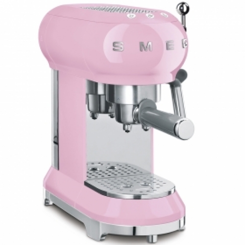Smeg Retro Espressomaschine - Farbe: Pink