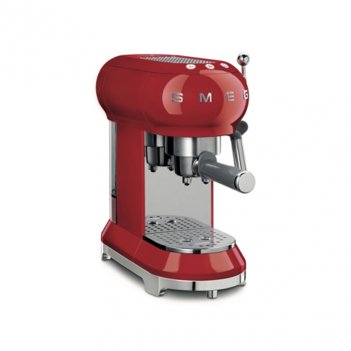 Smeg Retro Espressomaschine - Farbe: Rot