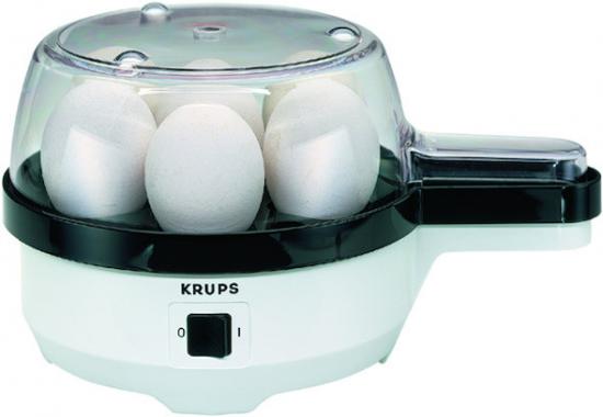 Krups EG2331 Eierkocher | fr bis zu 7 Eier - Farbe: wei/schwarz