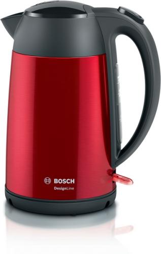 Bosch Wasserkocher Design Line | TWK3P424 - Farbe: rot schwarz