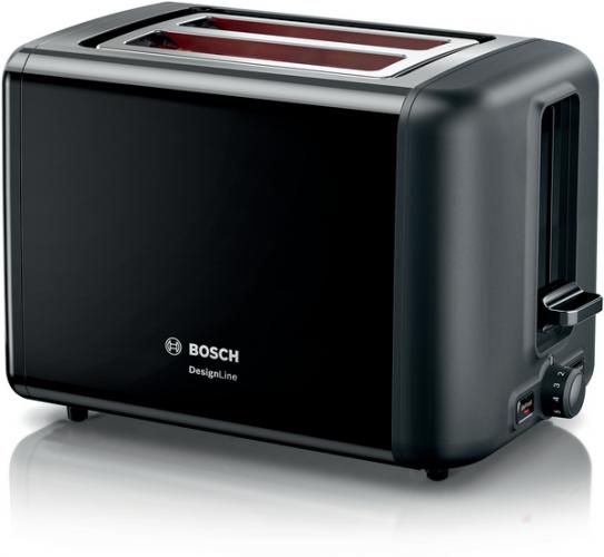 Bosch Toaster Design Line | TAT3P423DE - Farbe: schwarz